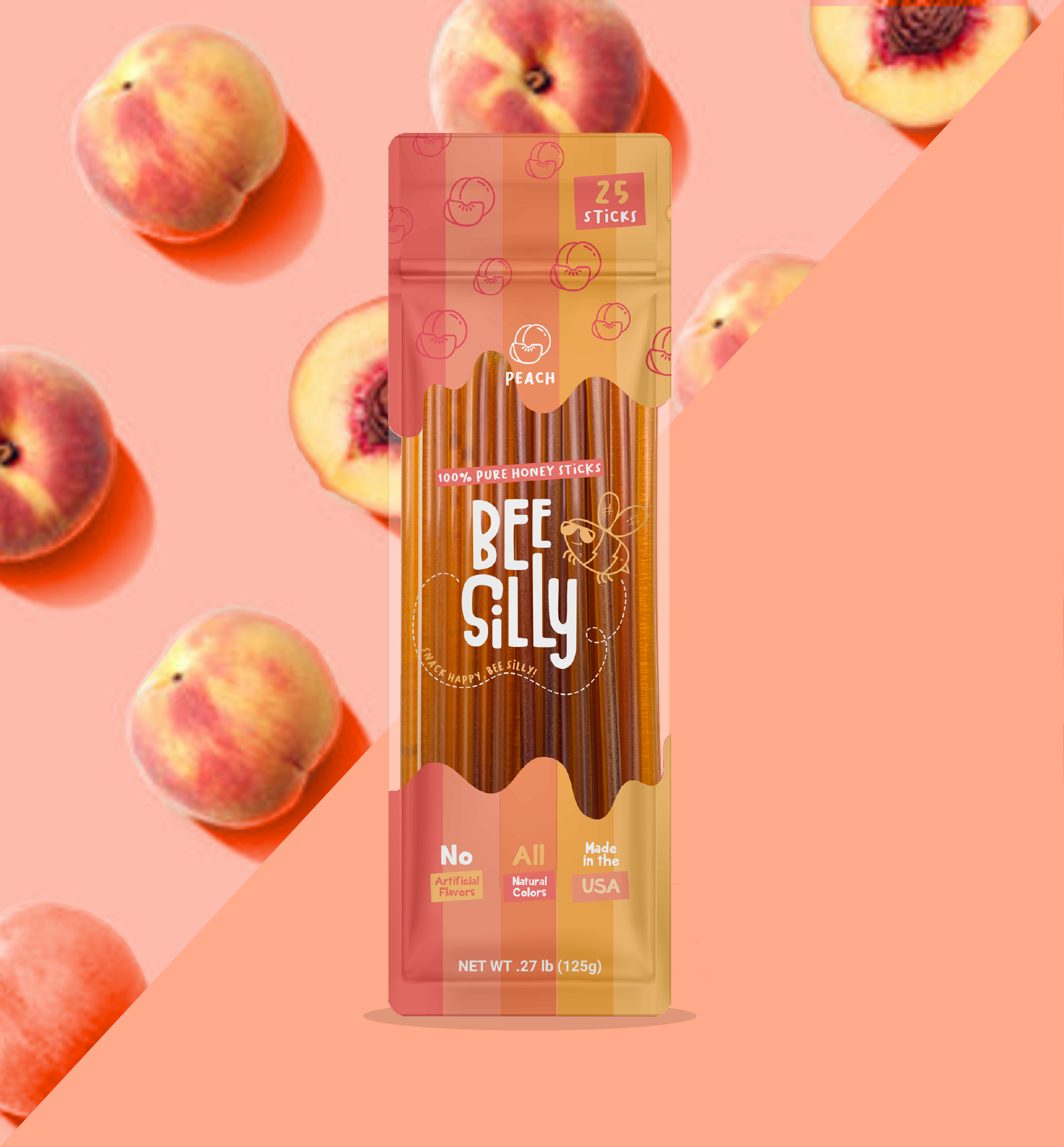 Peach Flavor - 25 pack